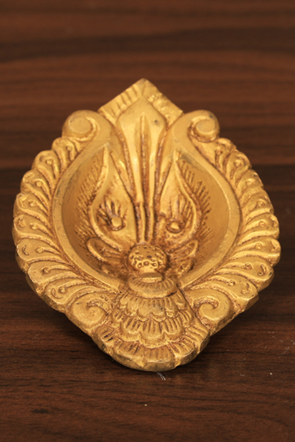 Image of Antique Brass Spiritual Diya