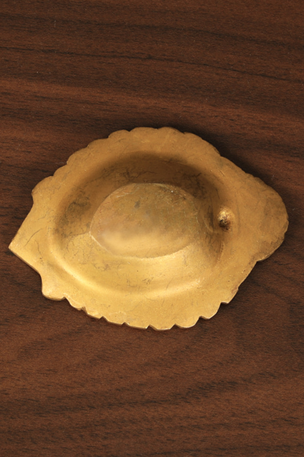 Image of Antique Brass Spiritual Diya