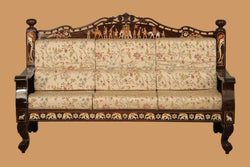 Collection of Rosewood Inlay Work Soft Set in a gallery layout