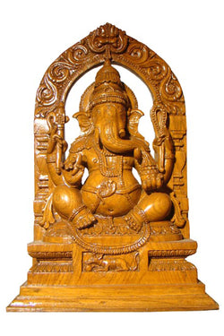 Collection of 9" Musical Ganesha in Marble(MB30403) in a gallery layout