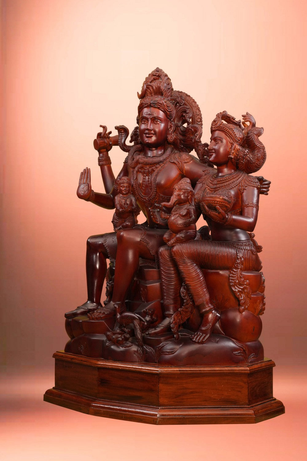 The Universe of Bhagawan Shiva Statue