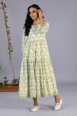 Image of Handblock printed dress