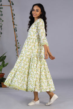 Image of Handblock printed dress