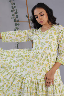 Image of Handblock printed dress