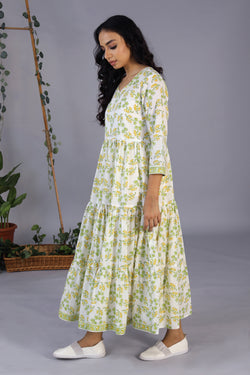 Image of Handblock printed dress