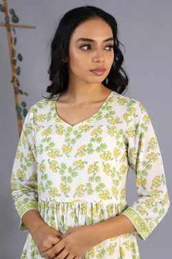 Image of Handblock printed dress