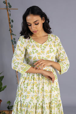 Image of Handblock printed dress