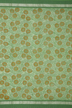 Image of Hand Block Printed South Cotton Saree