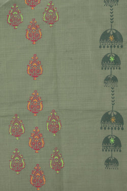 Collection of Hand block printed cotton saree in a gallery layout