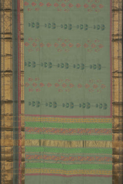 Collection of Hand block printed cotton saree in a gallery layout