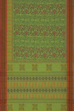 Collection of Hand block printed cotton saree in a gallery layout