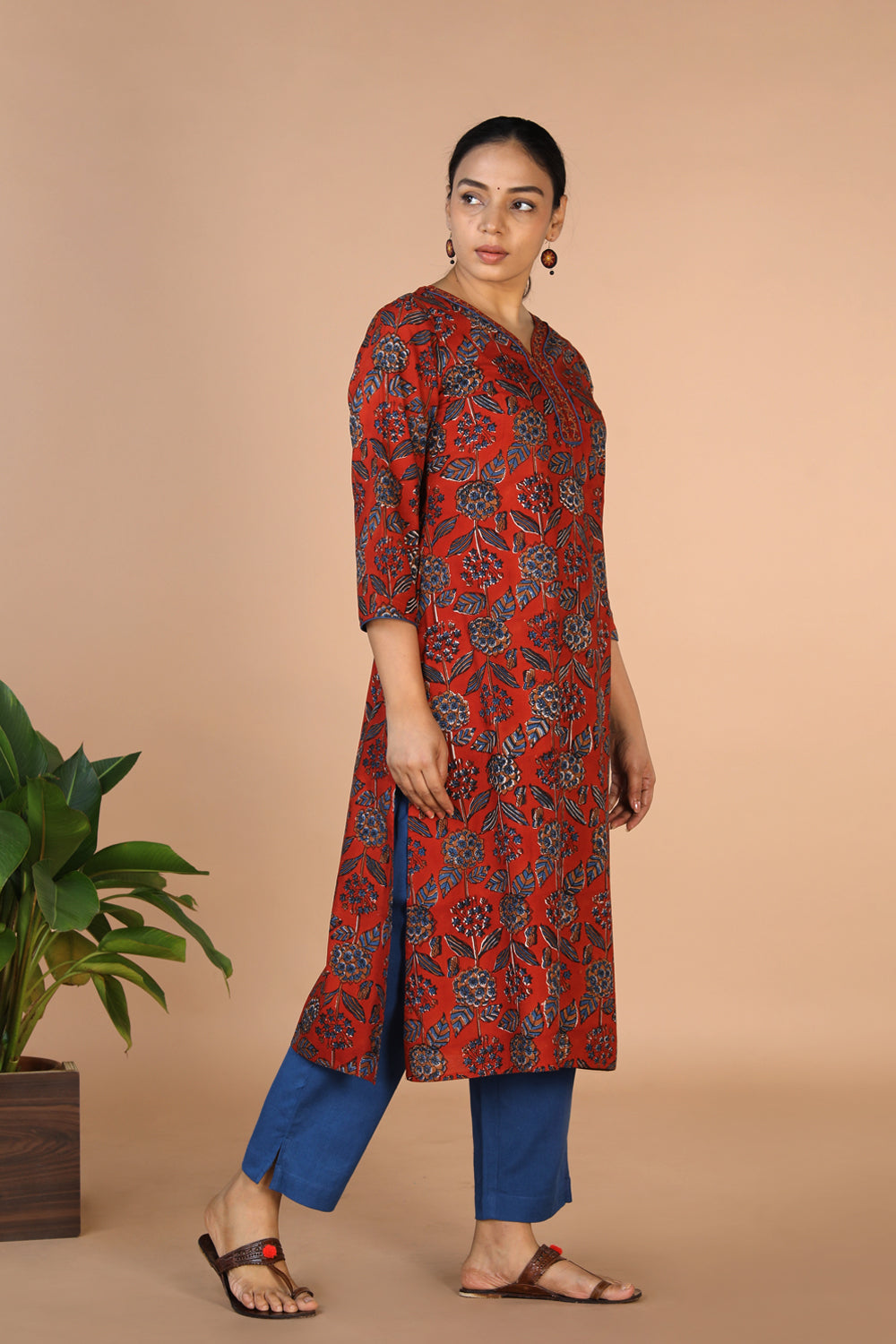 Bagru Handblock printed Kurti