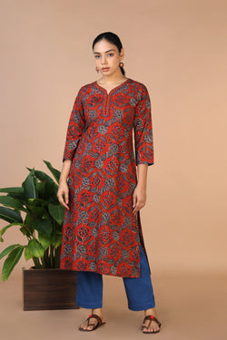 Image of Bagru Handblock printed Kurti