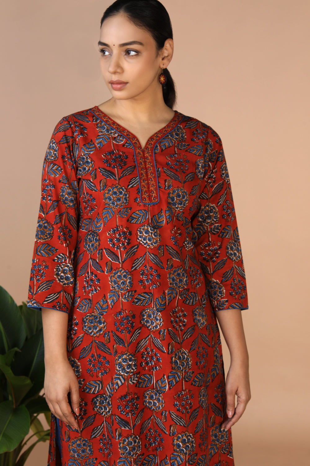 Bagru Handblock printed Kurti