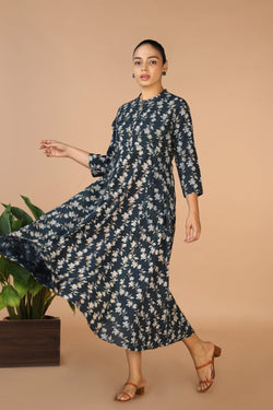 Image of Bagru Handblock printed dress