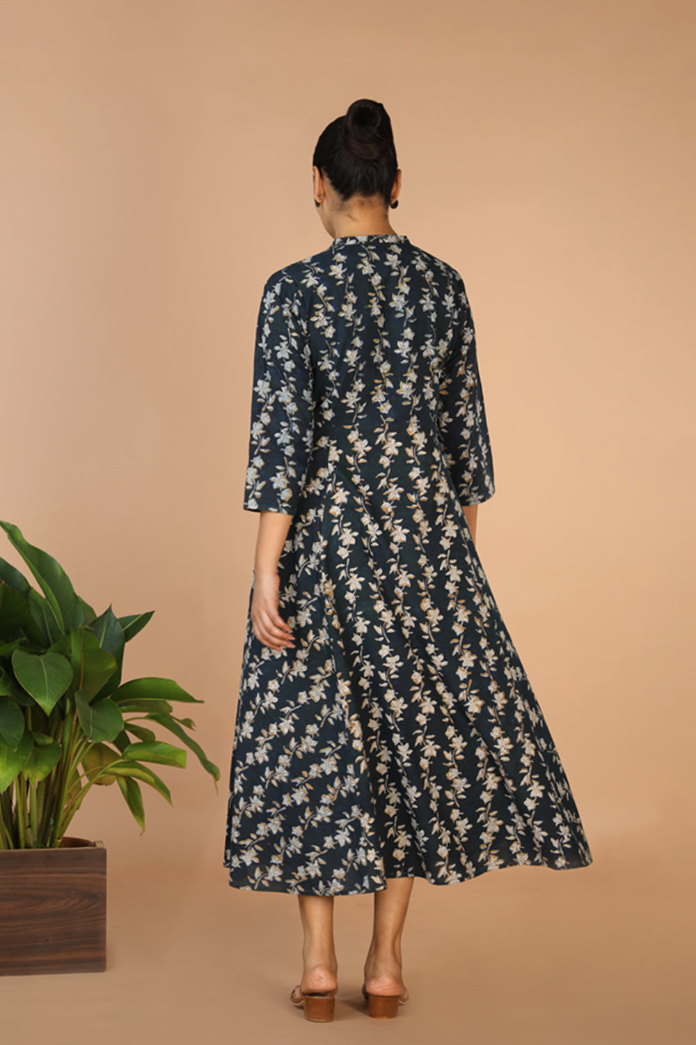 Bagru Handblock printed dress