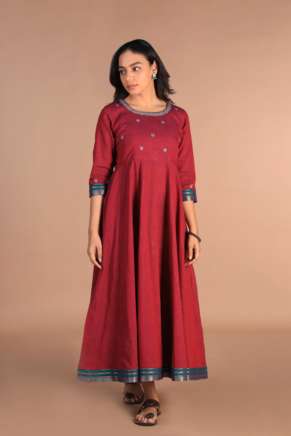 Collection of Festive wear Panelled kurta in a gallery layout