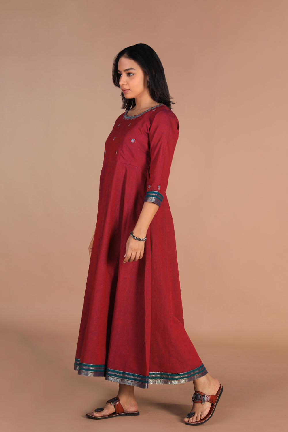 Collection of Festive wear Panelled kurta in a gallery layout