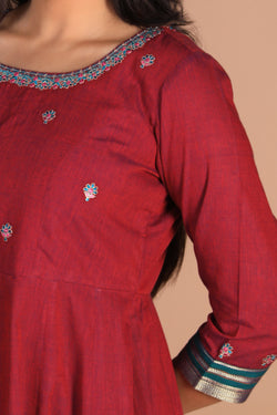 Collection of Festive wear Panelled kurta in a gallery layout