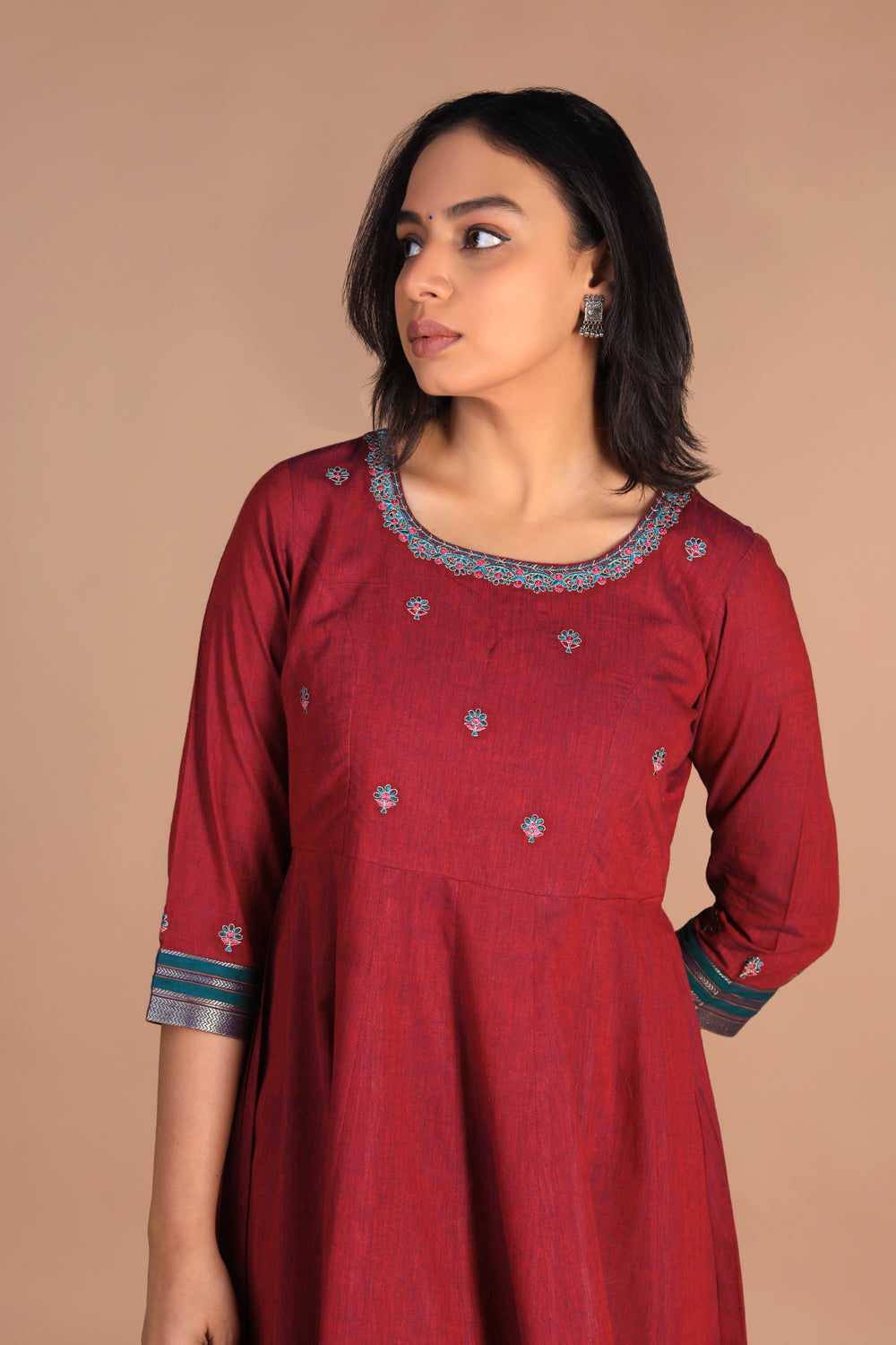 Collection of Festive wear Panelled kurta in a gallery layout