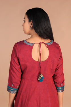 Collection of Festive wear Panelled kurta in a gallery layout