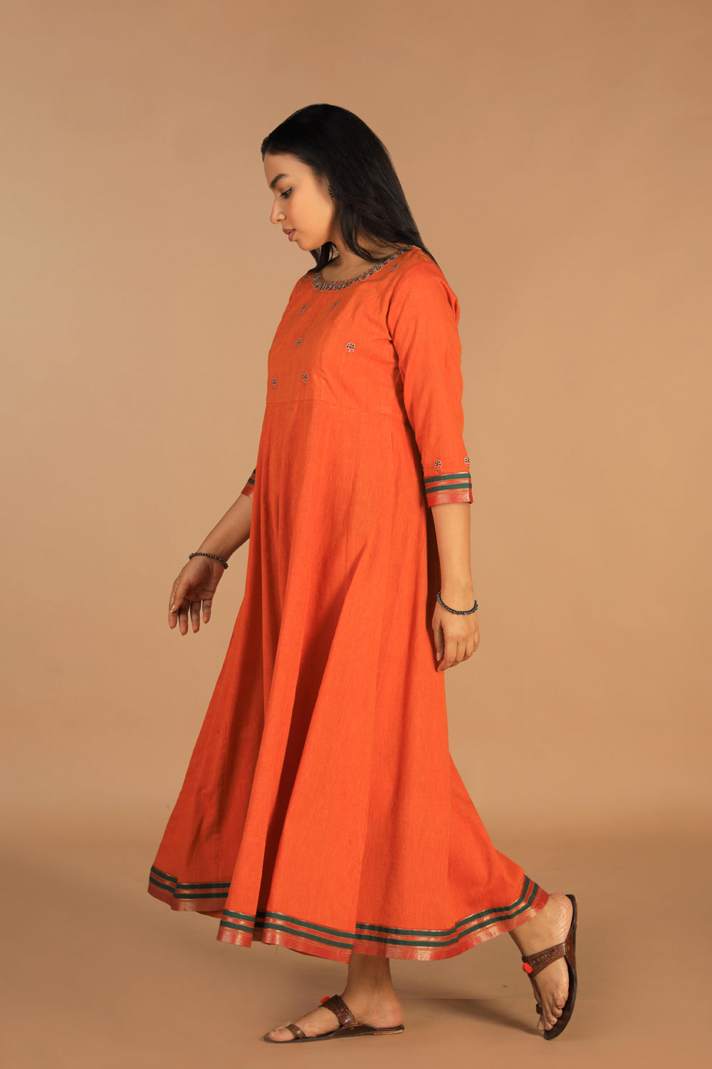 Collection of Festive wear Panelled kurta in a gallery layout