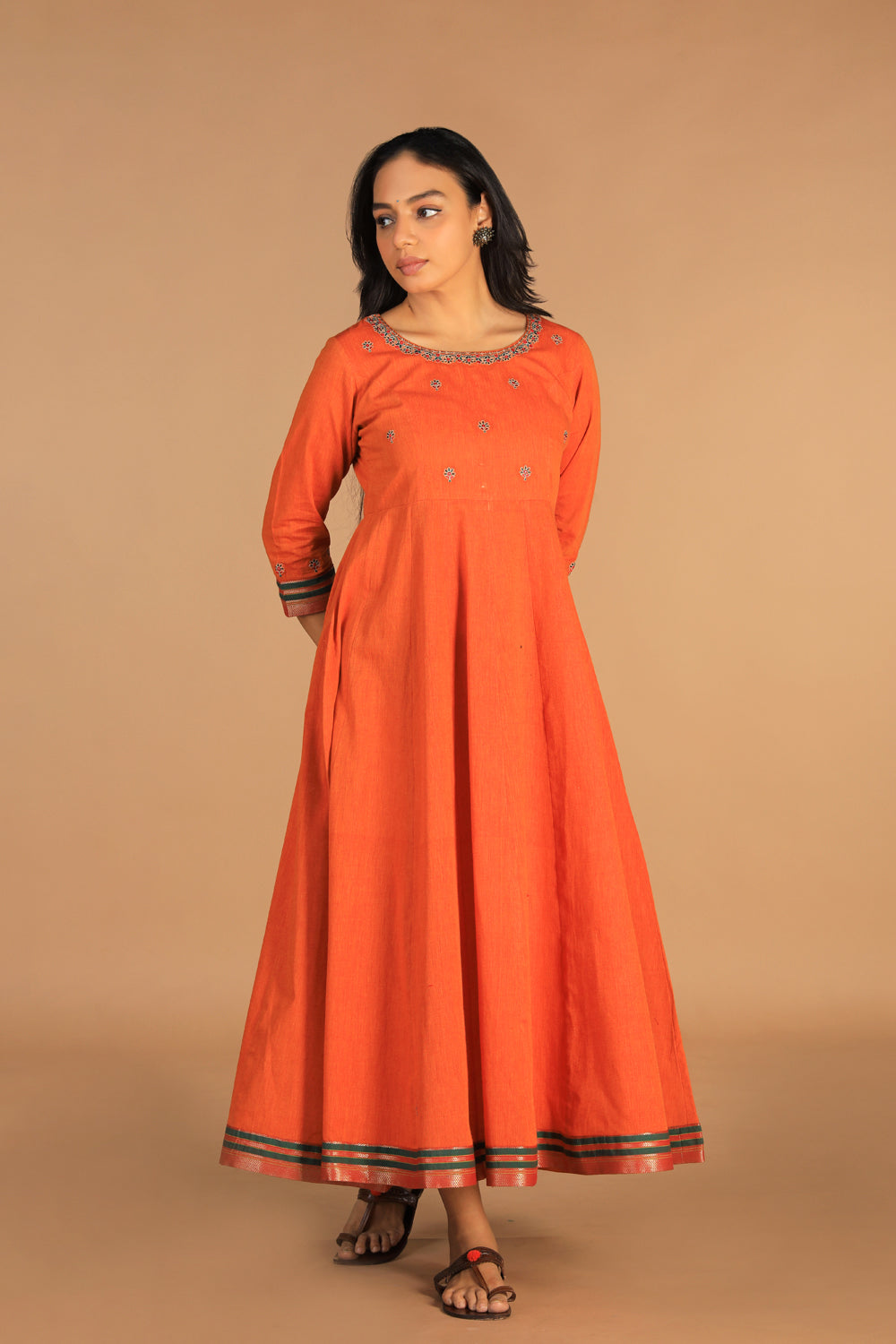 Collection of Festive wear Panelled kurta in a gallery layout