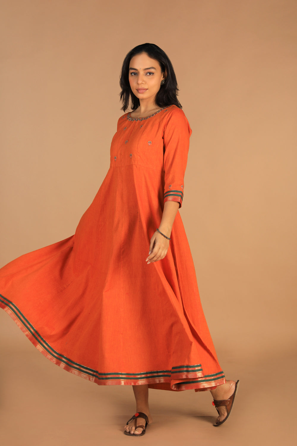 Collection of Festive wear Panelled kurta in a gallery layout