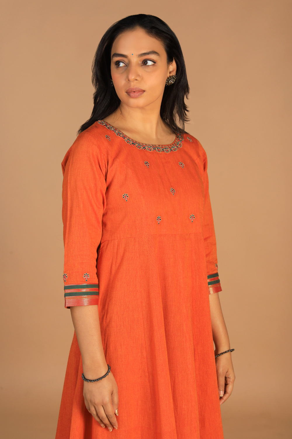 Collection of Festive wear Panelled kurta in a gallery layout