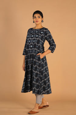 Image of Cotton Ikat kurti