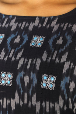 Image of Cotton Ikat kurti