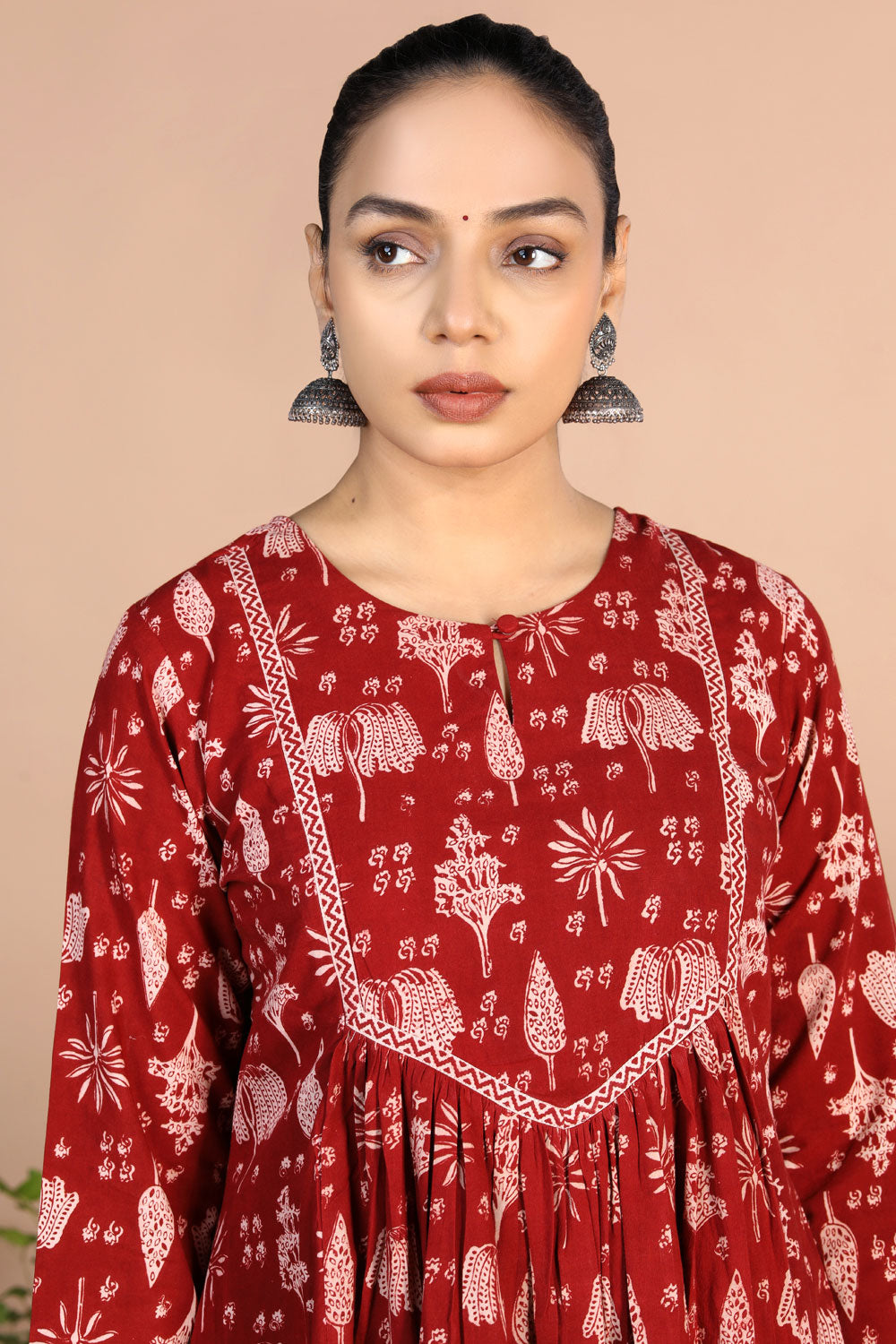 Bagh Handblock printed Dress