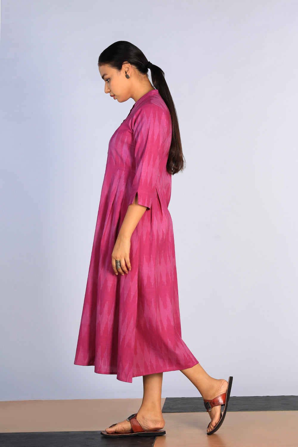 Cotton Pochampally Ikat dress