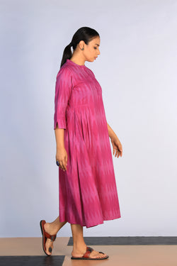 Image of Cotton Pochampally Ikat dress