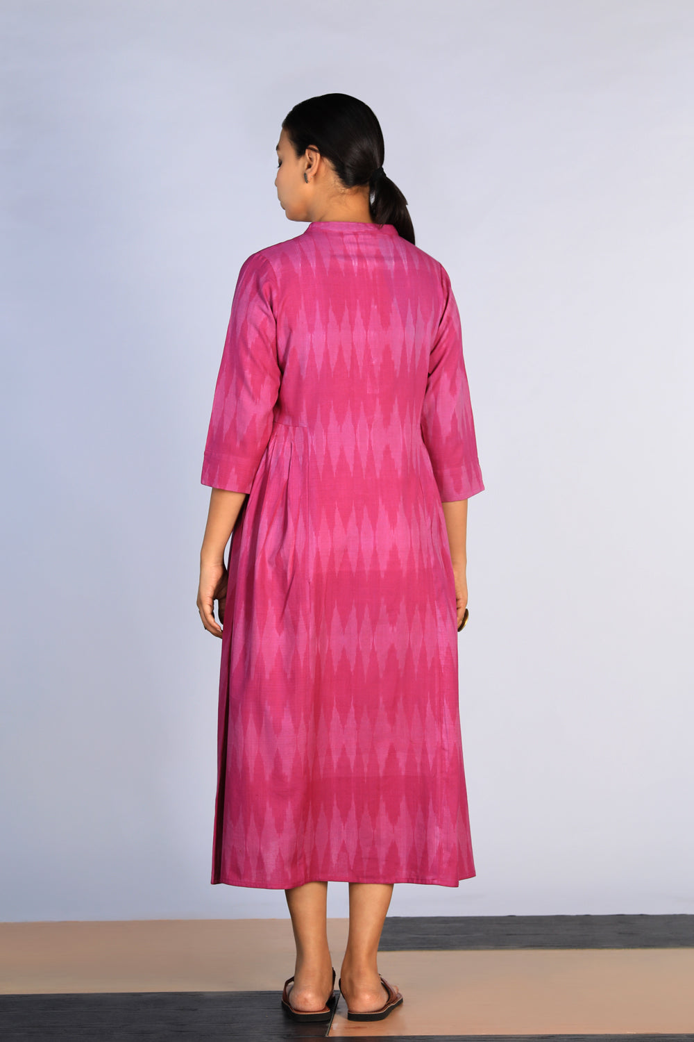 Cotton Pochampally Ikat dress