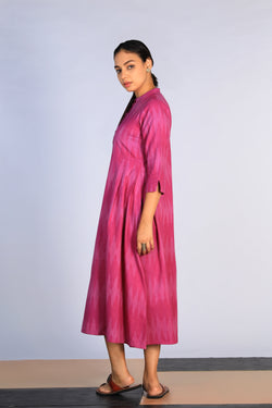 Image of Cotton Pochampally Ikat dress