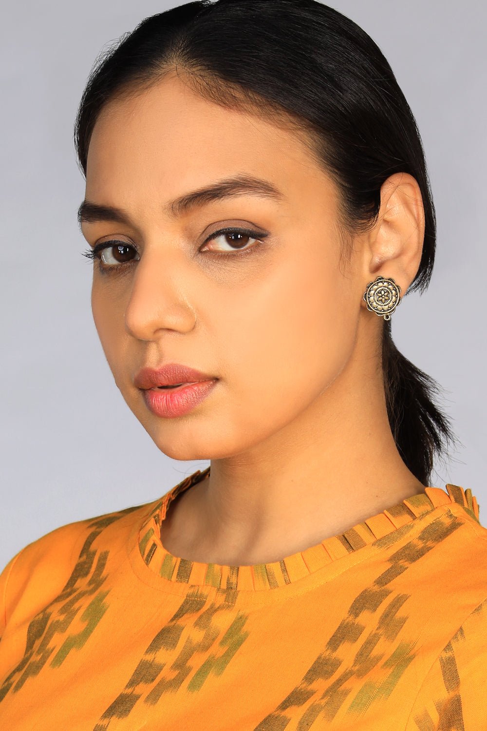 Image of Cotton Pochampally Ikat kurti