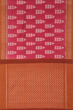 Collection of Pochampally Cotton Ikat saree in a gallery layout