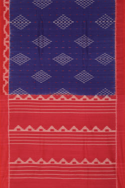 Collection of Pochampally Cotton Ikat saree in a gallery layout