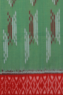 Collection of Pochampally Cotton Ikat saree in a gallery layout