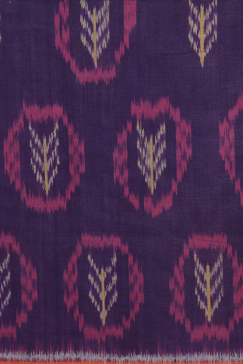 Collection of Pochampally Cotton Ikat saree in a gallery layout