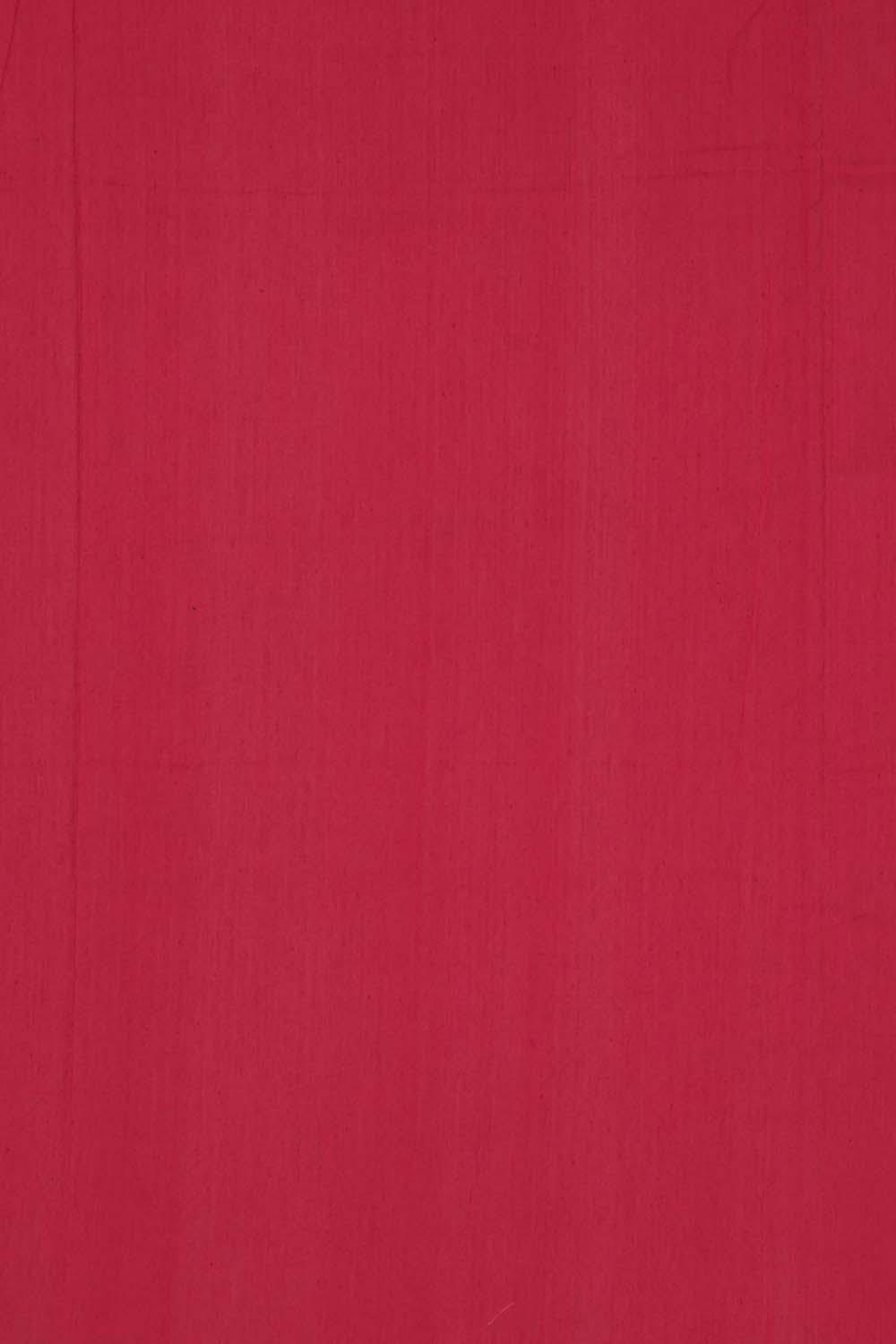 Image of Navy Blue Handwoven Cotton Pochampally Ikat Saree