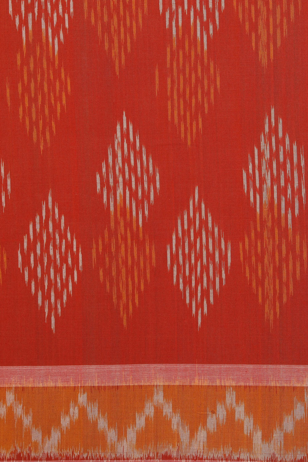 Collection of Pochampally Cotton Ikat saree in a gallery layout