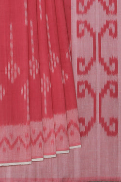 Collection of Pochampally Cotton Ikat saree in a gallery layout