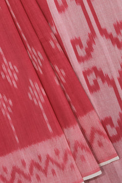 Collection of Pochampally Cotton Ikat saree in a gallery layout