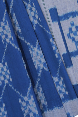 Collection of Pochampally Cotton Ikat saree in a gallery layout