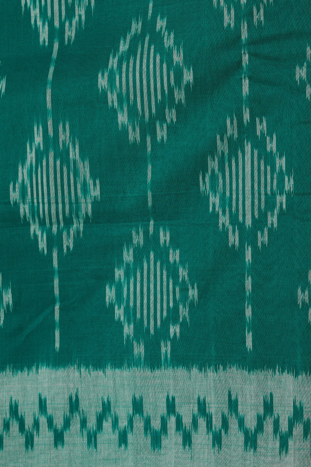 Collection of Pochampally Cotton Ikat saree in a gallery layout