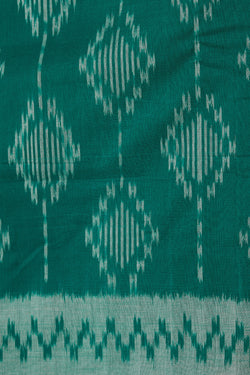 Collection of Pochampally Cotton Ikat saree in a gallery layout