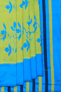 Image of Pochampally Silk Ikat saree