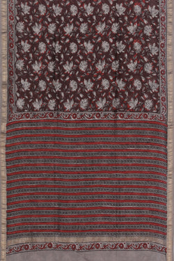 Image of Bagru Chanderi saree